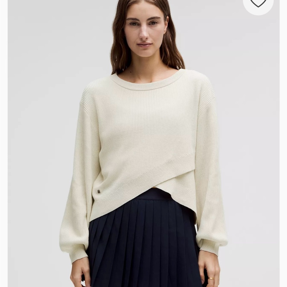 Lululemon reversible crossover sweater - Picture 1 of 5